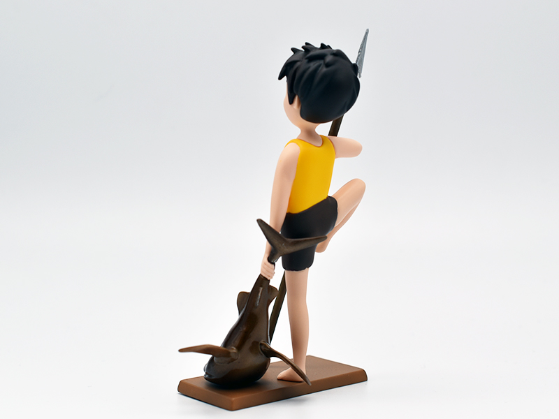 未来少年コナン当日版権許諾ガレージキット化左後