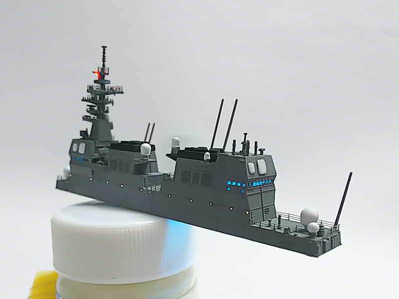 DDH-182護衛艦いせ艦橋LED電飾後方