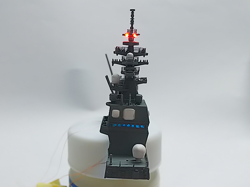 DDH-182護衛艦いせ艦橋LED電飾前方