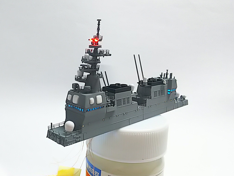 DDH-182護衛艦いせ艦橋LED電飾左前方