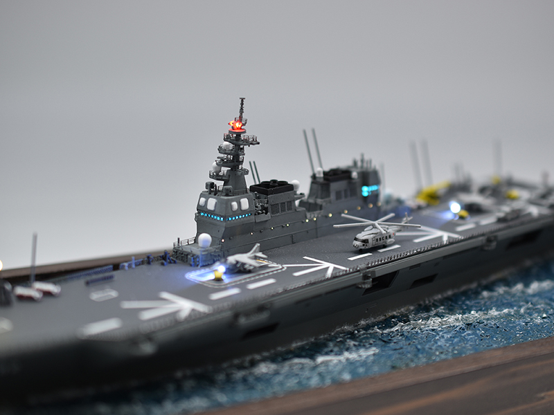 DDH-182護衛艦いせLED電飾模型ブリッジ