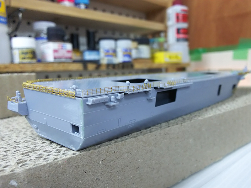 DDH-182護衛艦いせエッチングパーツディテールアップ船尾