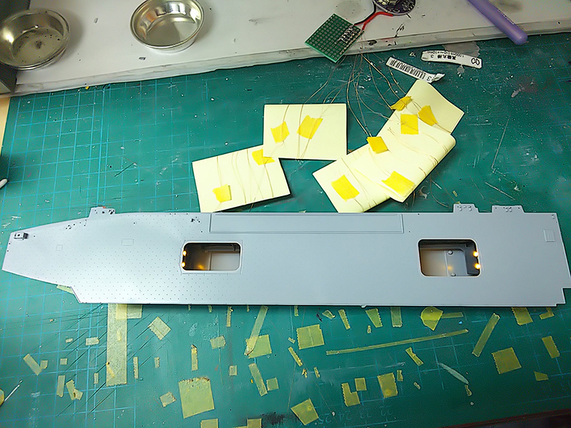 DDH-182護衛艦いせデッキエレベータ電動化工作