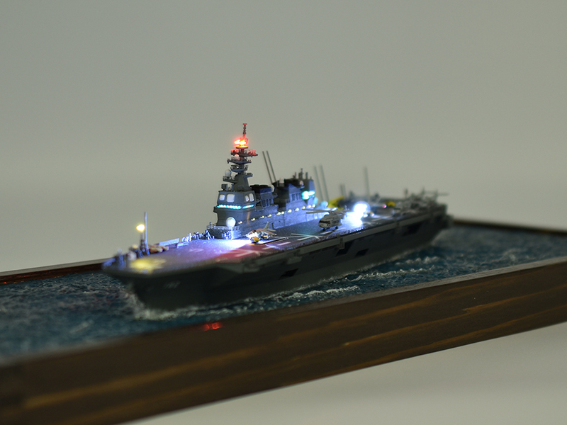 DDH-182護衛艦いせLED電飾模型