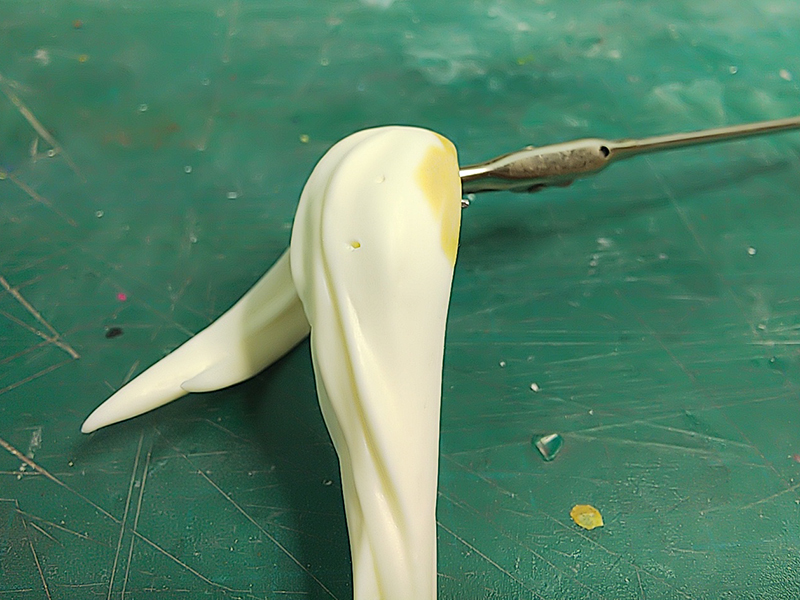 FGOアビゲイルウィリアムズ ガレージキットパーツ補修髪の毛4