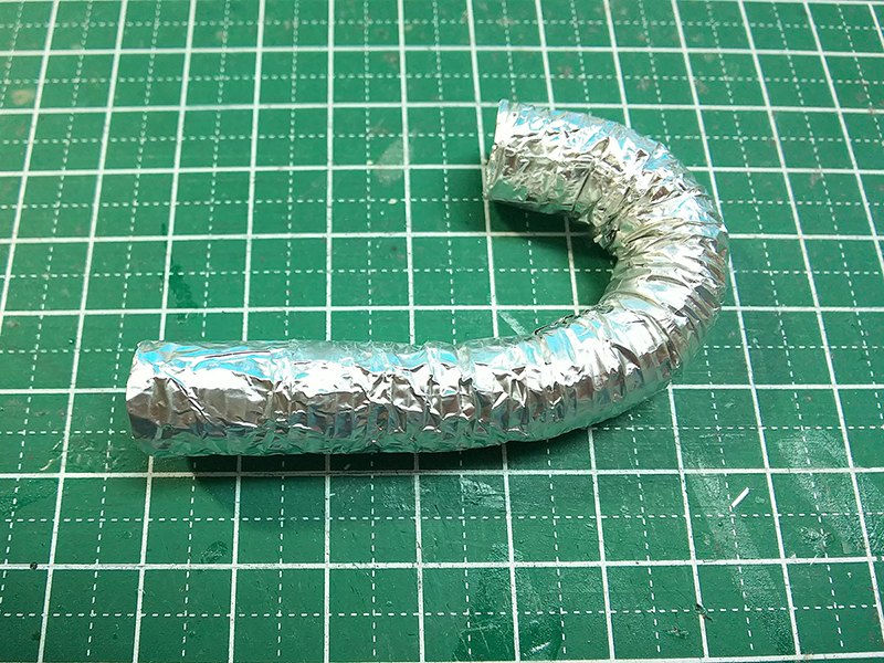 アルミフレキパイプスクラッチ製作