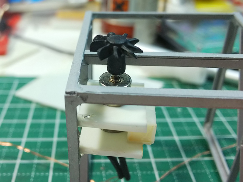 互換ブース排気ユニットファンモーター実装
