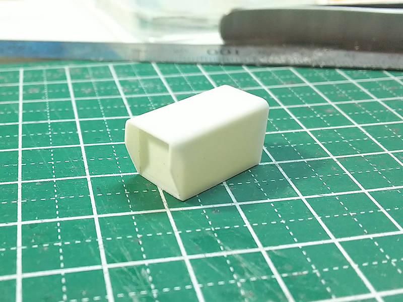 フォグマシンミニチュアケーススクラッチ製作