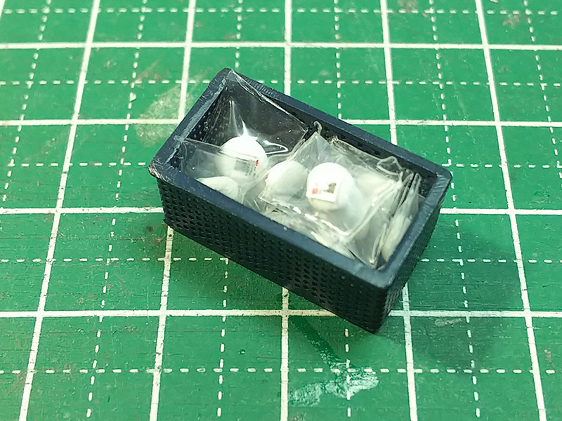 互換屋マシュマロバスケットミニチュア