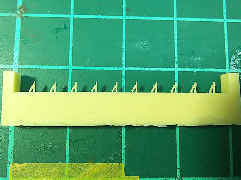 1/700乗組員フィギュア3Dプリンター出力品