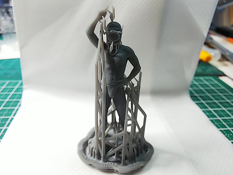 キャモという男第一弾3D出力品キットの製作1