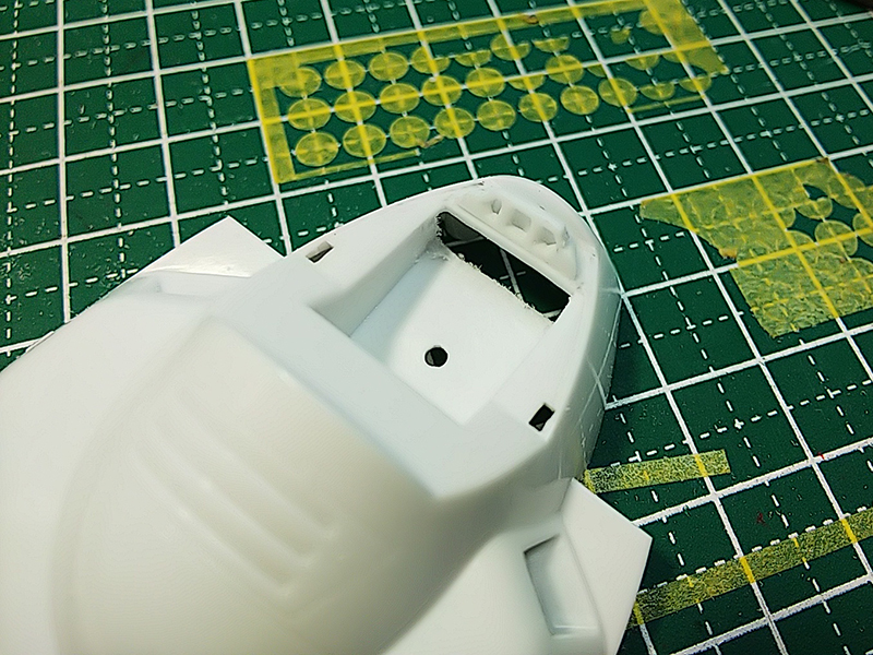 マクロス VF-1Jたまごひこーき コックピット改造2