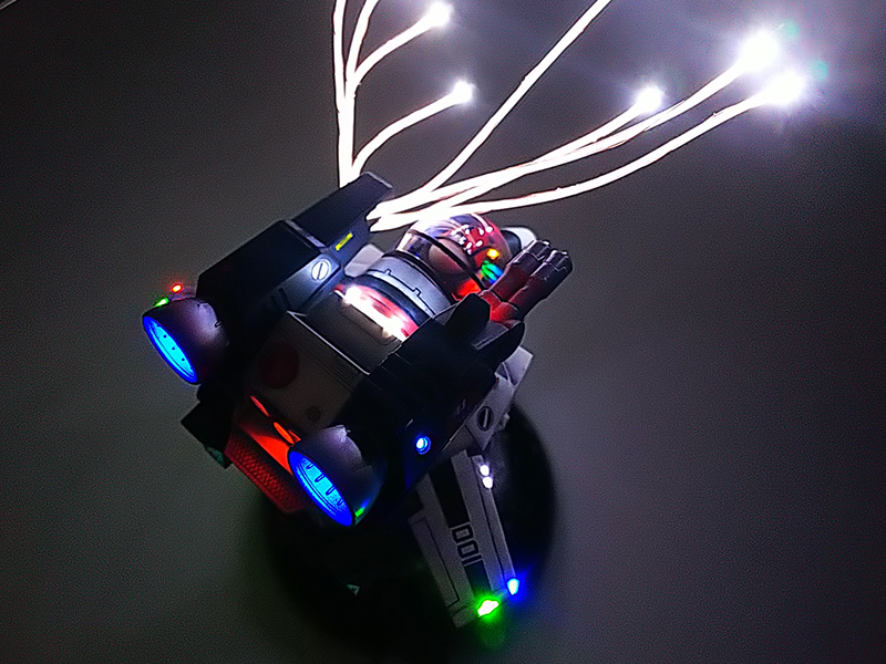 マクロス VF-1Jたまごひこーき 完成4 上部