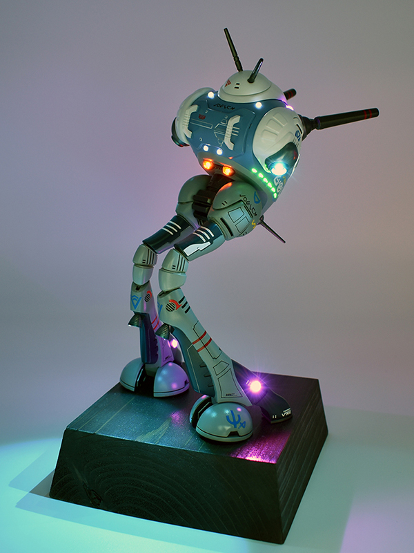 マクロスリガード電飾製作後面