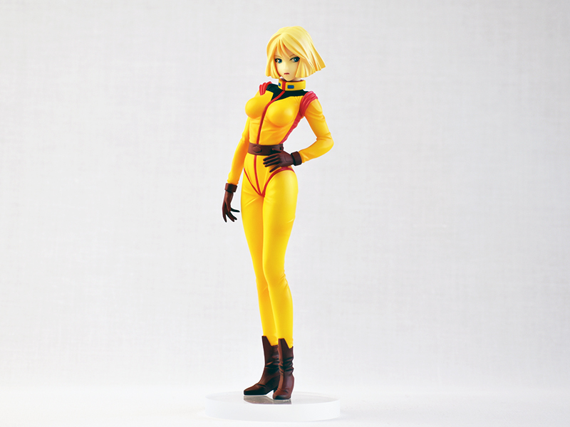 機動戦士ガンダム セイラ・マス ノーマルスーツ ガレージキット完成 左前方