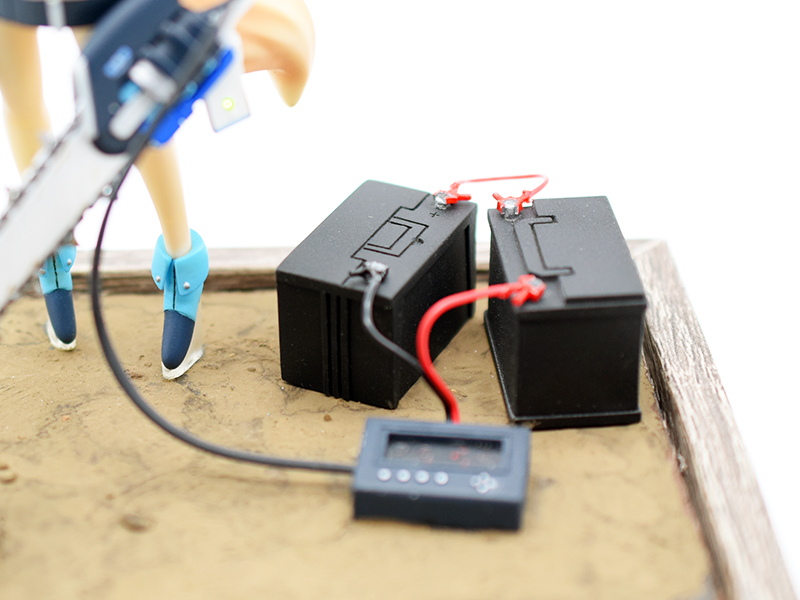 ワンダちゃんNEXT DOORプロジェクト FILE:07ポコVer.ガレージキット製作バッテリースクラッチ