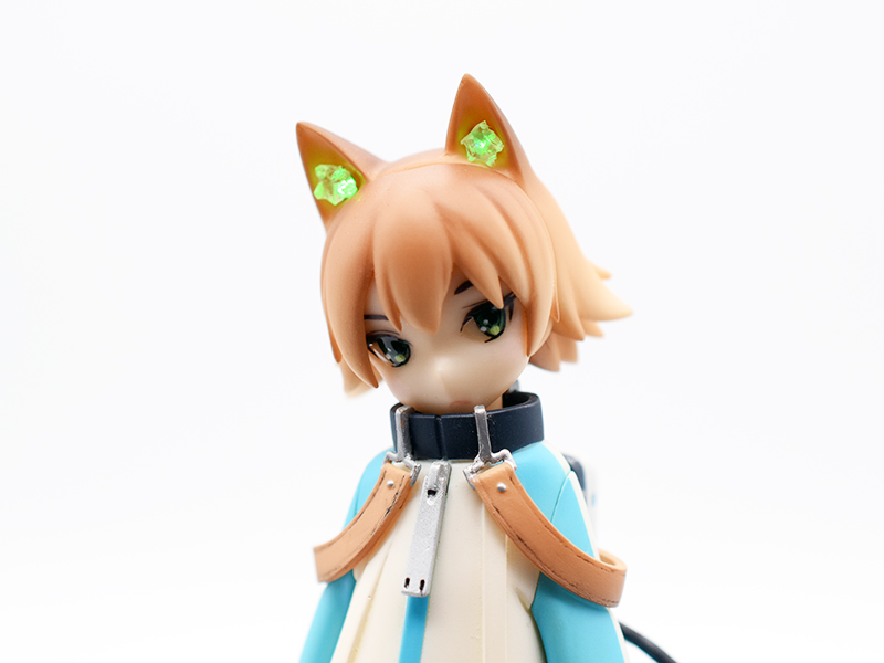 ワンダちゃんNEXT DOORプロジェクト FILE:07ポコVer.ガレージキット製作顔RGB電飾緑