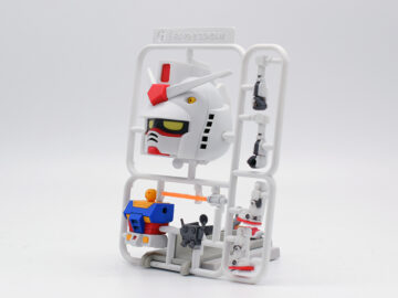 ガンプラくんガンダムLED電飾完成８