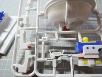 ガンプラくんガンダムランナー配線検討