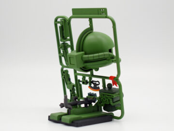 ガンプラくん量産ザクLED電飾製作完成４