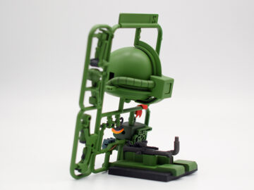 ガンプラくん量産ザクLED電飾製作完成６