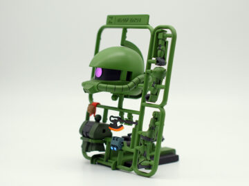 ガンプラくん量産ザクLED電飾製作完成８