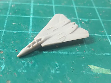 トップガンマーベリックジオラマ製作F-14コックピット工作