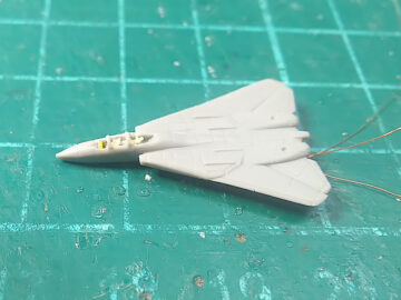 トップガンマーベリックジオラマ製作F-14パイロット搭乗