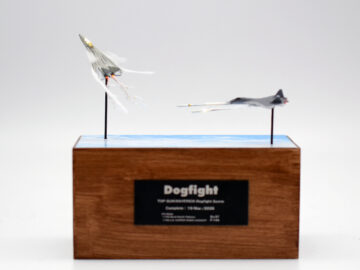 トップガンマーベリックドッグファイトジオラマ製作完成1