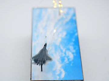Su-57ミサイルジオラマ製作完成14