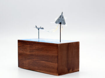 トップガンマーベリックドッグファイトジオラマ製作完成4