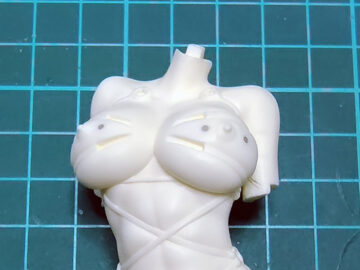 FGOマシュデンジャラスビーストガレージキット製作ネオジム埋込み