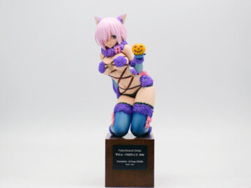 FGO Fate/Grand Order マシュ・ハロウィンVer.ガレージキットRGB電飾完成1