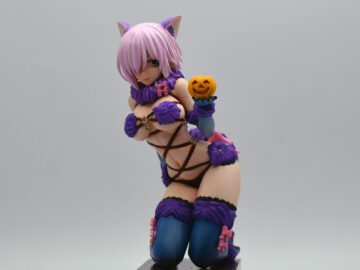 FGO Fate/Grand Order マシュ・ハロウィンVer.ガレージキットRGB電飾完成10