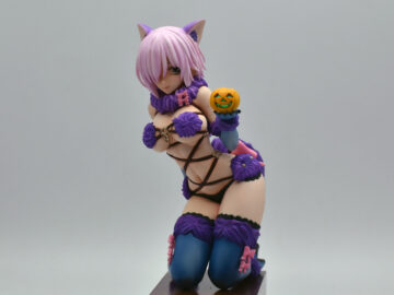FGO Fate/Grand Order マシュ・ハロウィンVer.ガレージキットRGB電飾完成11