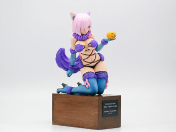 FGO Fate/Grand Order マシュ・ハロウィンVer.ガレージキットRGB電飾完成8